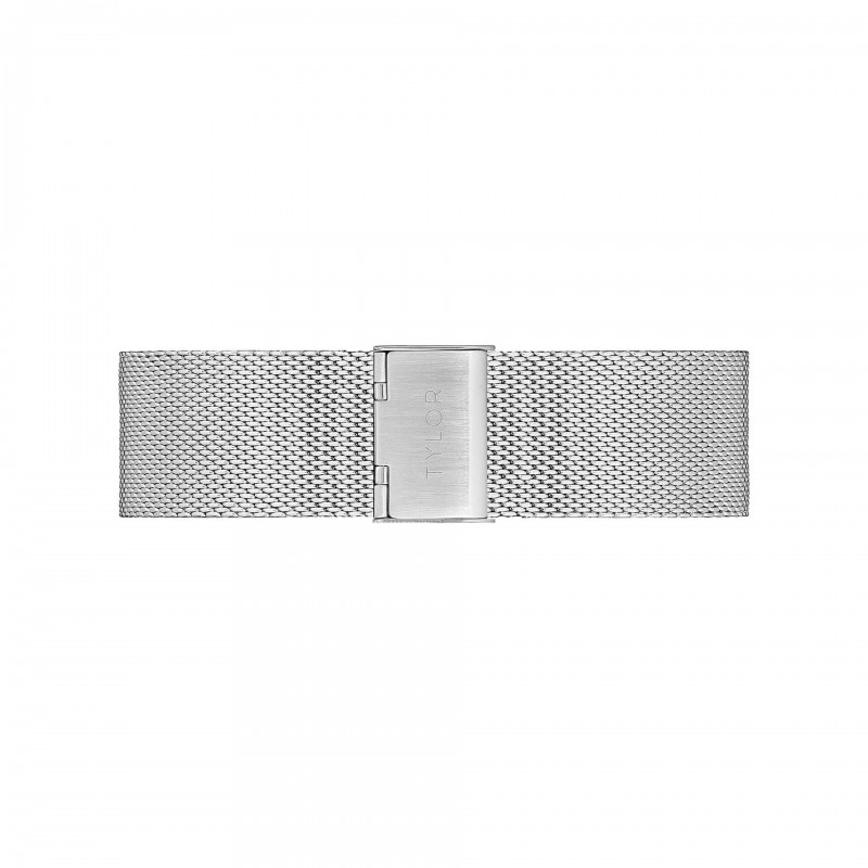 SILVER MESH 22MM TLB-AB008